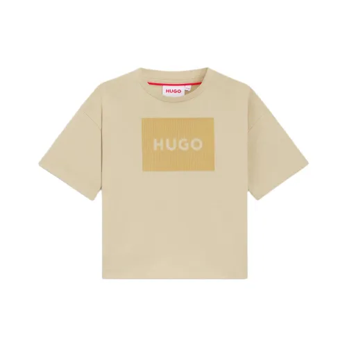 Hugo Boss Бежевые Детские Рубашки