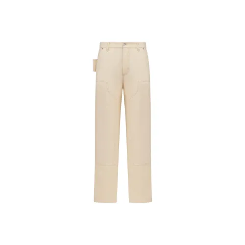 DIOR Экрю Мужские Джинсы