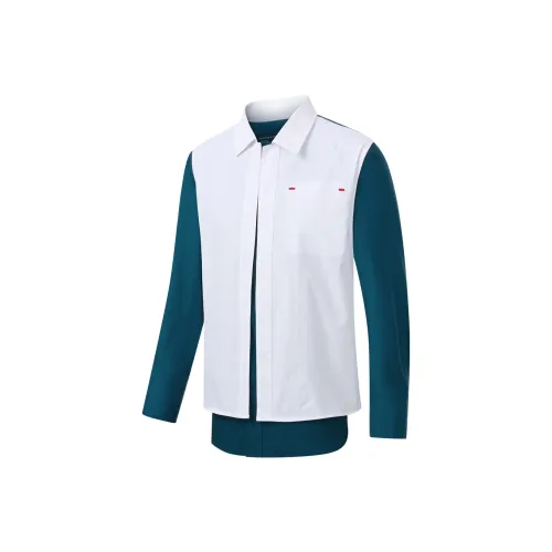 Saucony Простой Пустыня Белый Унисекс Рубашки