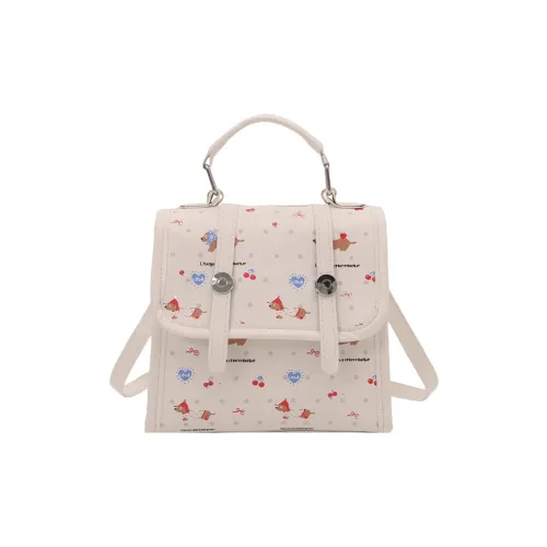 Kwq ПУ (полиуретан) Рюкзак Стандартный Женский Белый Бежевый