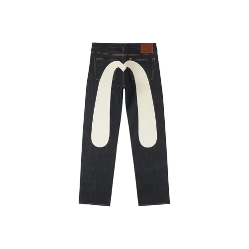 EVISU Джинсовый Синий Мужские Джинсы