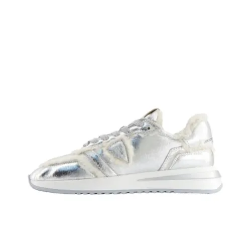 PHILIPPE MODEL Tropez 2,1 Low Топ Повседневная обувь Женская Серебряная