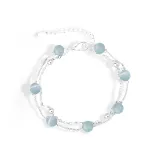 Браслет "Поворот Удачи" (Синяя Розовая)