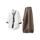 Белый + Кофе