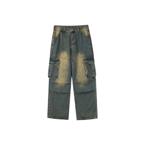 Bosieagender Синий Унисекс Джинсы