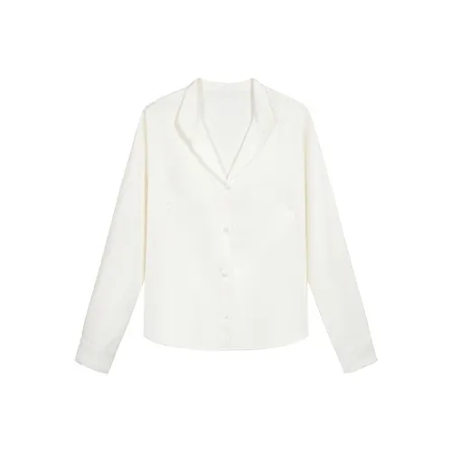 Si Bei'er Белые Женские Рубашки