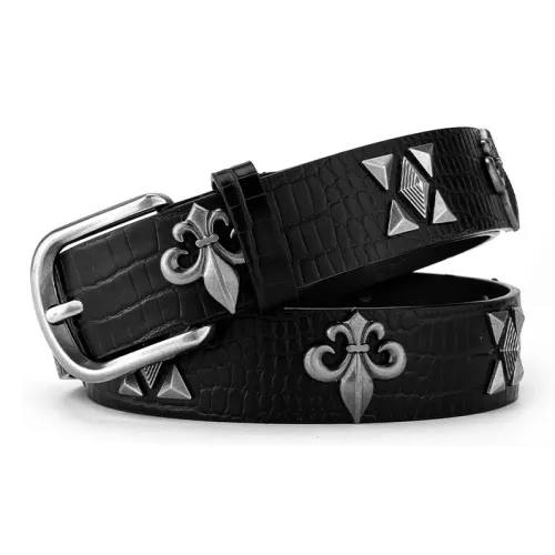 Lanza Коровья кожа ремни унисекс ширина 3,5 см