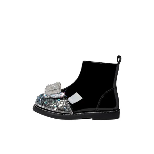 Snoffy Детские кожаные сапоги High Top для дошкольников