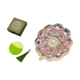 Composite Flower (Light Gold) Green Set  
Композитный Цветок (Светлое Золото) Зеленый Комплект