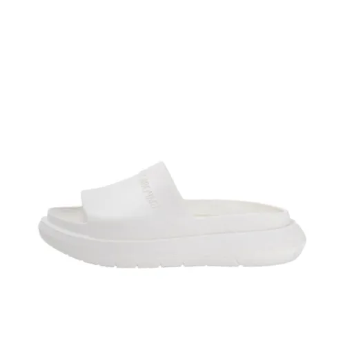 EMPORIO ARMANI Слипоны Мужские Белые