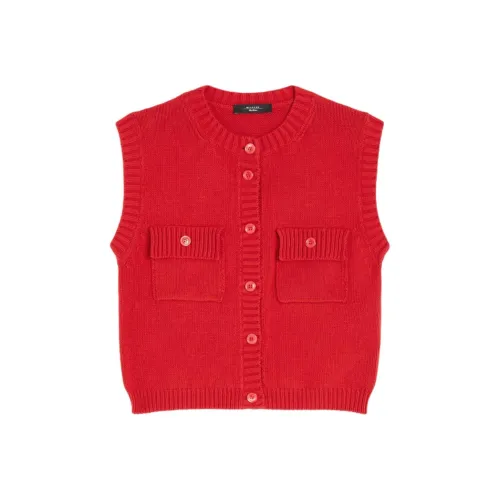 WEEKEND MaxMara Red Women's Vest WEEKEND MaxMara Красный Женский Жилет