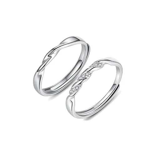 JINGHUALU Кольца из искусственного топаза унисекс