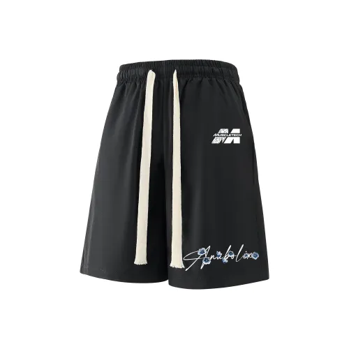 MUSCLETECH Черные Унисекс Повседневные Шорты