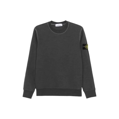 STONE ISLAND Серый Унисекс Свитшоты