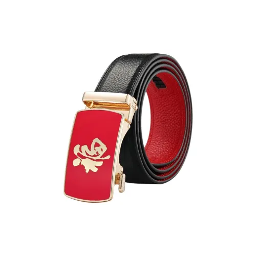 Devanro Ремни из натуральной коровьей кожи мужские 3,5 см