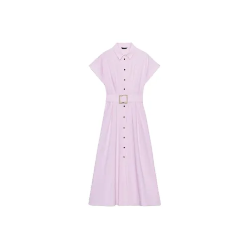 ZARA Короткое платье с короткими рукавами женское