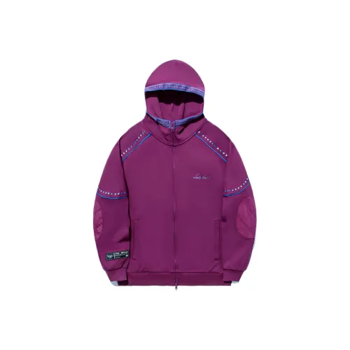 LINING x LIXIAOLONG LIANMINGKUAN Свитшот Унисекс Потион Фиолетовый