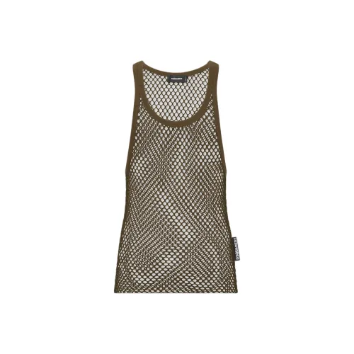 DSQUARED 2 Зеленый Мужские Майки