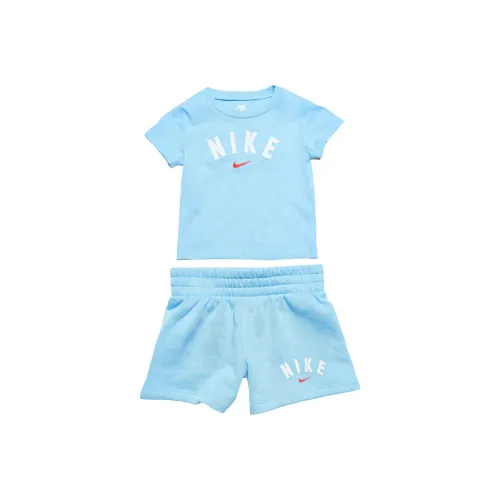 nike Повседневная спортивная одежда T-рубашка и шорты комплект из 2 предметов для малышей и детей дошкольного возраста