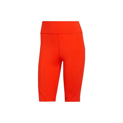 Adidas Red Женские Спортивные Шорты