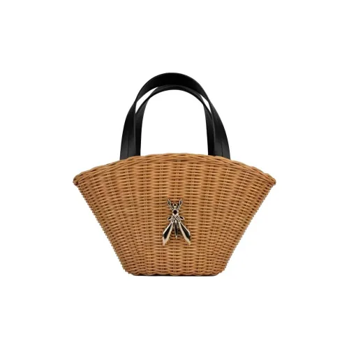 Patrizia Pepe Прутья ивы Одно плечо Сумка Маленькая Женская Коричневая