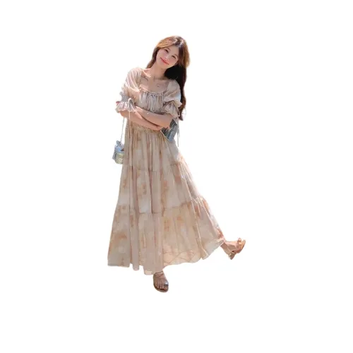 Garbege Короткий рукав Платье Женское