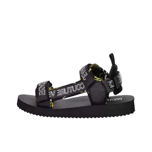 VERSACE Пляжные сандалии Мужской Черный