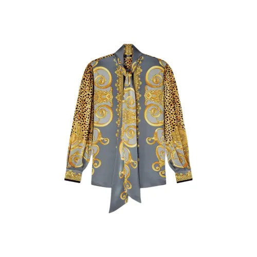 VERSACE Серые Женские Рубашки