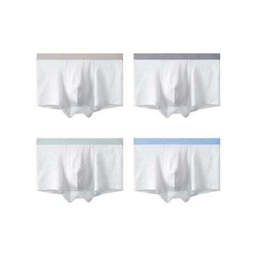 MIIOW 1 упаковка каждого цвета OF 4 Мужские боксер-шорты