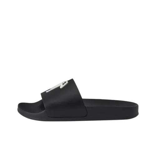 Giuseppe Zanotti GZ Brett Rubber Slide Тапочки Мужской Черный