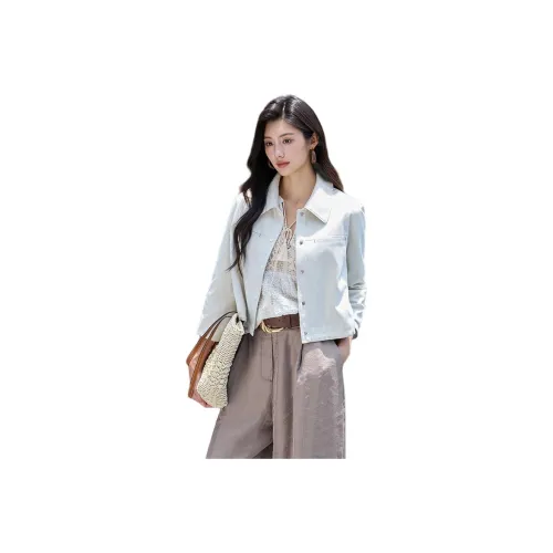 Yi Mengyuan Укороченное пальто женское