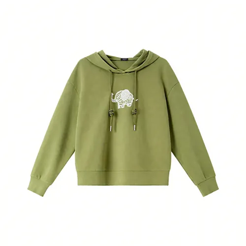 LUYOUYE Зеленый кардамон Женский свитшот