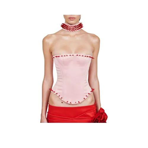 FANCI CLUB Cryptic Gems CORSET Без бретелей Топ Женские