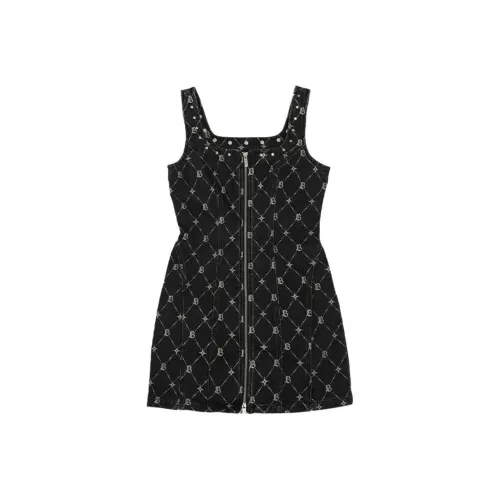 BOY BY BOY Черный Женские Слиплатья