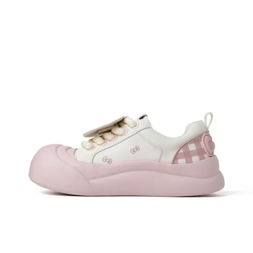Hello Kitty Скейтборд Кроссовки Низкие Розовые Женские
