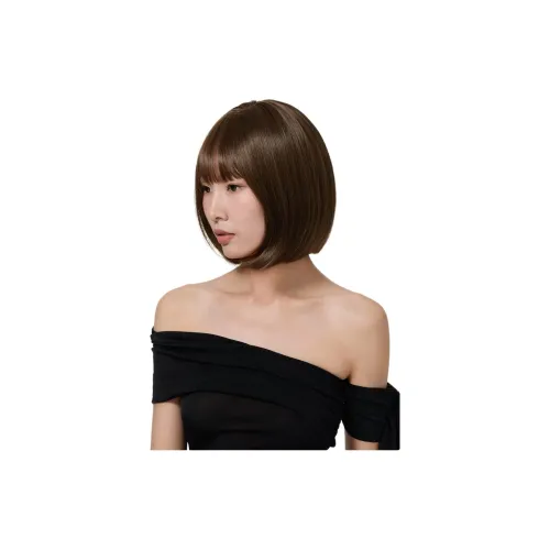 LUCY LEE Перука без обрезки стиль Cat Paw Bob совершенный BOB Короткие волосы Ободок