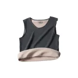 Майка с флисовой подкладкой [Темно-серый]