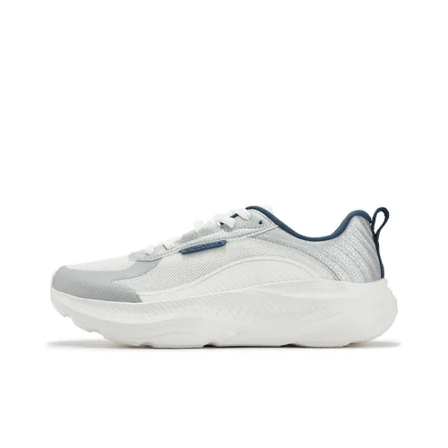 361° Звезда Jump Амортизация Износостойкий Низкий Топ Повседневные Беговые кроссовки Мужские Серебристо-белые