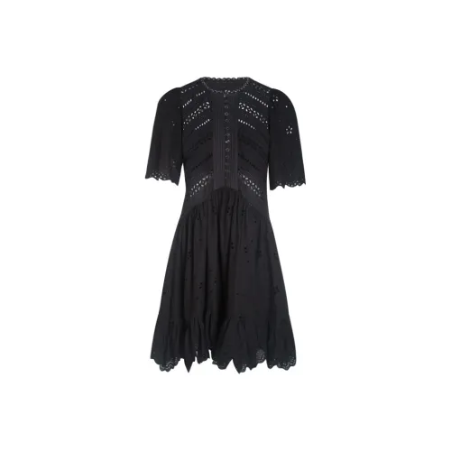 Little Pull Короткий рукав Платье Женское