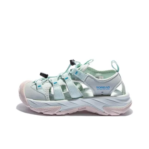 TOREAD Slip Resistant Abrasion Resistant Легкий Обувь для горных походов Женская Зеленая