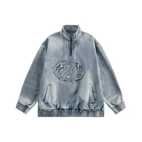 WKOOG Синий Унисекс Свитшоты