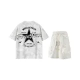 Белая футболка + белые шорты Сюаньу