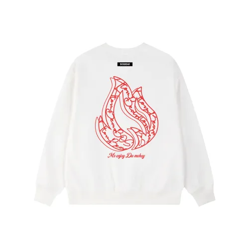 BOS BEAR Свитшот с круглым вырезом Унисекс