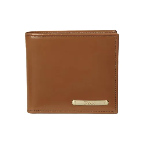 Polo Ralph Lauren Кожа Кошелек Мужской Винтаж Коричневый