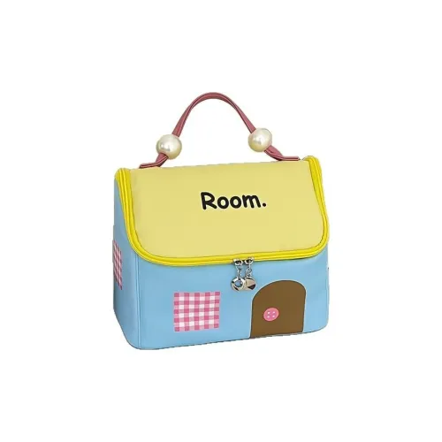 Love Of Wormwood Little House Makeup Bag Сумка для туалетных принадлежностей Пылезащитная для хранения переносная водонепроницаемая