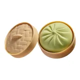 Большой размер, зеленый - с паровой корзиной