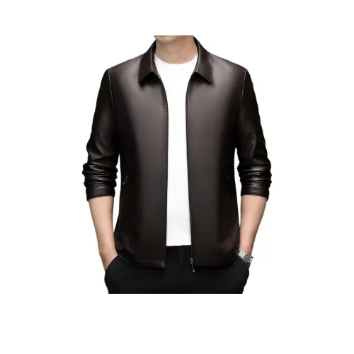 VERAF CA Унисекс Кожаные куртки