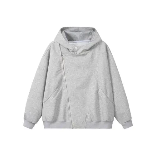 PZGE Серый Толстовка Женские Толстовки