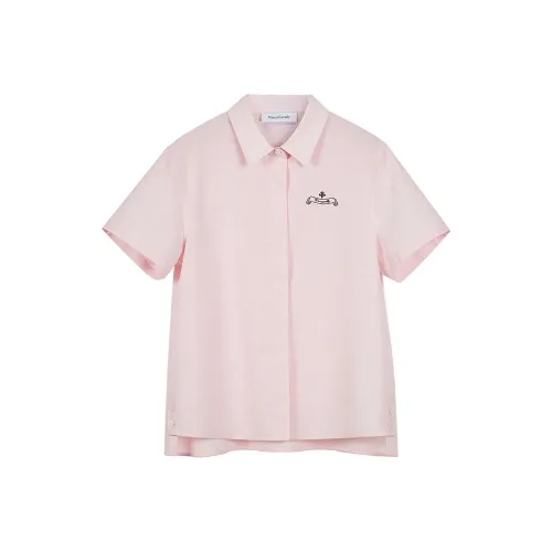 NancyCavally Орхидея Пудра Женские Рубашки