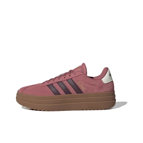 Adidas VL Court Bold Low Топ Скейтборд Кроссовки Женские Фиолетовые